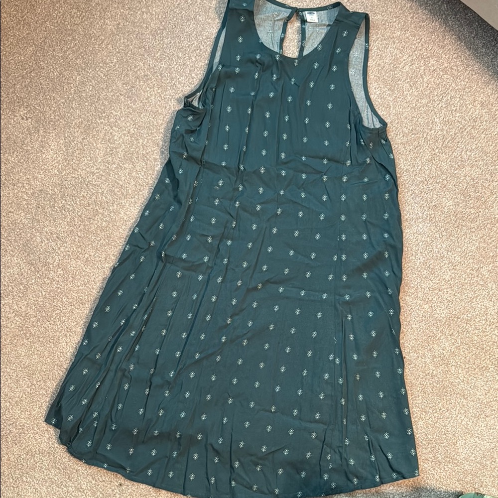 Old Navy Teal Sleeveless Dress - Picture 1 of 5